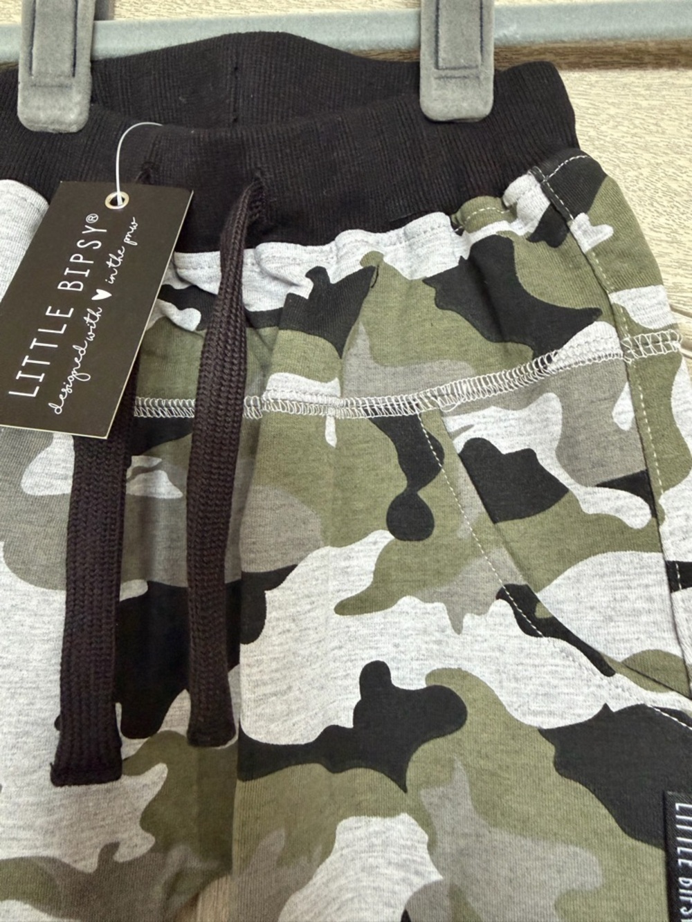 NWT Little Bipsy matching camouflage set joggers pullover sweatshirt 2-3T - Picture 7 of 9